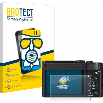 Afbeelding van BROTECT Screenprotector voor Panasonic Lumix DC TZ99 Folie Beschermfolie Beschermglas matte