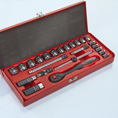Afbeelding van Dopsleutelset 3/8&quot; opname 24 delig