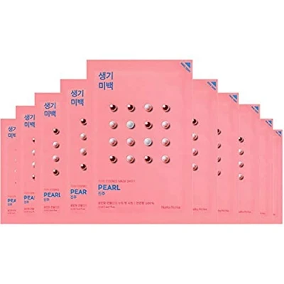 Afbeelding van Holika Pure Essence Mask Sheet Pearl gezichtsmasker 20 ml