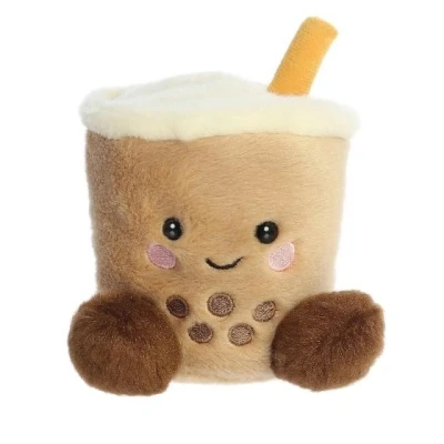 Afbeelding van Aurora 33687 Palm Pals Boba Bubbletea pluche dier, 13 cm, bruin