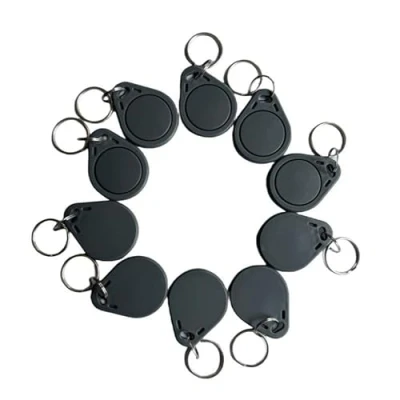 Afbeelding van 10 stuks ISO14443A RFID etiketten voor toegangsdeur grijs 13,56 MHz