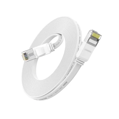 Afbeelding van UGREEN Lange ethernetkabel, RJ45, Gigabit netwerk, 1000 Mbps, plat, compatibel met router, switch, modem, decoder, tv box, internet, PS5, PS4, Xbox gameconsole, Smart TV, laptop (30 m)