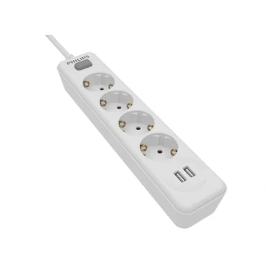 Afbeelding van 4 Voudige Stekkerdoos Spn3042Wa/10 230V Wit