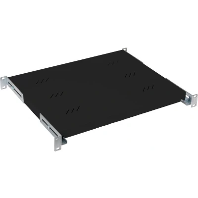 Afbeelding van Triton 19“ Low profile shelf 1U 250mm 20.0kg, Zwart, 20 kg, 1U, 250 mm