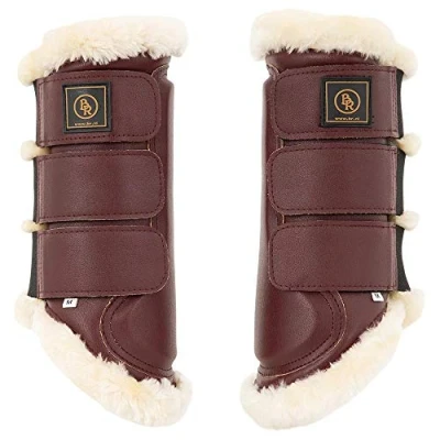 Afbeelding van BR Beenbeschermer Majestic XL Burgundy