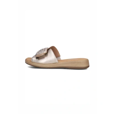 Afbeelding van Gabor 731.3 Slippers Dames Goudkleurig Maat 36