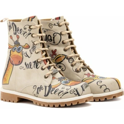 Afbeelding van GOBY Ooo My deer Boots Laars laarzen Damesboots Dames Longboots Handmade Maat 35