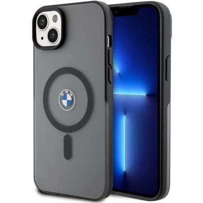Afbeelding van BMW IML Signature Back Case (MagSafe Compatible) Geschikt voor Apple iPhone 14 Plus (6.7&quot;) Zwart