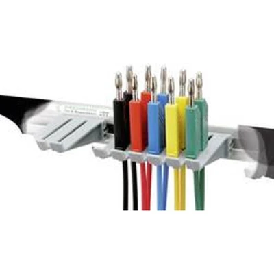 Afbeelding van SKS Hirschmann PMS 4 LMLH Meetsnoerenset [Banaanstekker mm Banaanstekker mm] 1.00 m Zwart, Rood, Blauw, Geel, Groen 1 set(s)