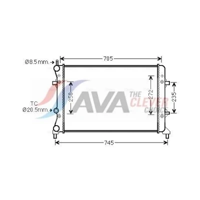 Afbeelding van Ava Cooling Radiateur VN2359