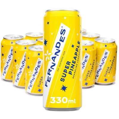 Afbeelding van Fernandes Super Pineappl 24x33cl
