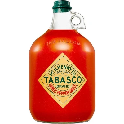 Afbeelding van TABASCO® Garlic Sauce Gallon, glass