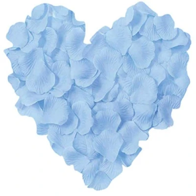 Afbeelding van 2000 stuks rozenblaadjes van zijde voor Moederdag, bruiloft, verjaardag, doop, bloemen
