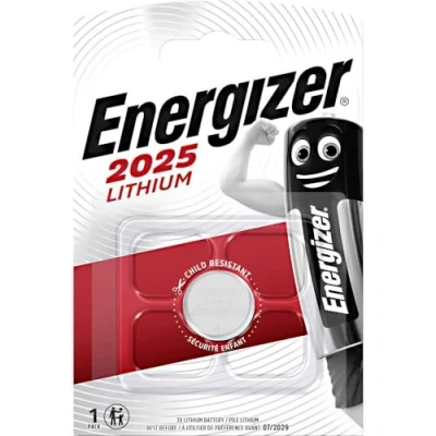 Afbeelding van Energizer CR2025 3V Lithium knoopcelbatterij