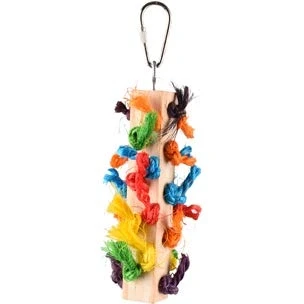 Afbeelding van Flamingo Vogelspeelgoed Rainbow Dio Multi 5x5x17 cm Mix