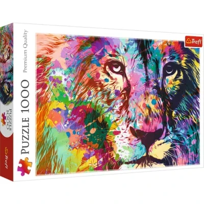 Afbeelding van Trefl Puzzles &quot;1000&quot; Colorful Lion