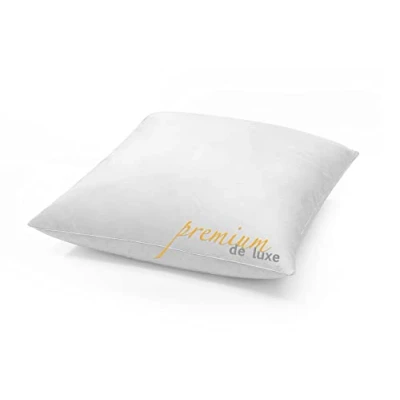 Afbeelding van HANSKRUCHEN® Premium de Luxe hoofdkussen 60x60 cm Made in Germany donskussen van 100% katoen 3 kamer voor mensen met allergieën [verpakking 1]
