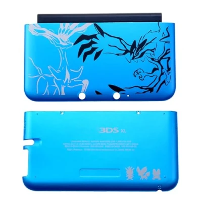 Afbeelding van Limited 3DSXL extra behuizing voor Poket US Monsters Edition A/E spelconsole, blauw