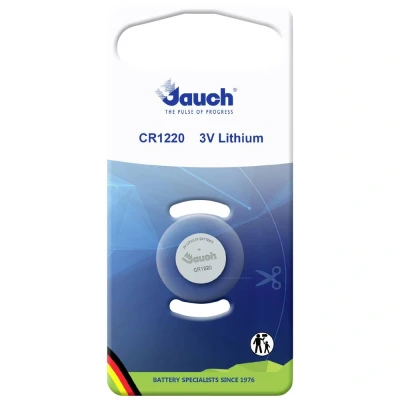 Afbeelding van Jauch Quartz Knoopcel CR1220 3 V 1 stuk(s) 40 mAh Lithium