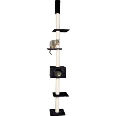 Afbeelding van Krabpaal Barwa Zwart 35x35x263CM