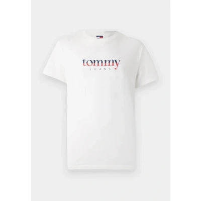 Afbeelding van Tommy Jeans DNA TEE Tshirt print, Heren, Maat: 46, Ecru