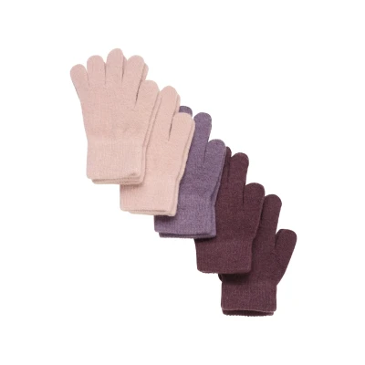 Afbeelding van Celavi Magic 5 PACK Handschoenen voor kinderen, Maat: 74 86, Misty rose