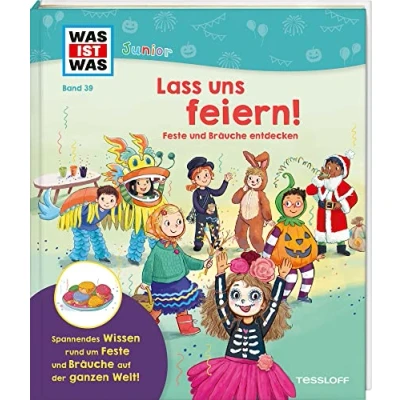 Afbeelding van WAS IST Junior Band 39 Lass uns feiern! Feste und Bräuche entdecken