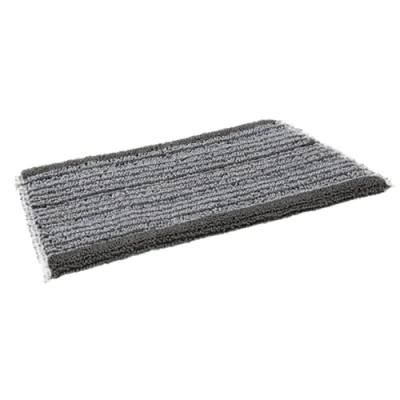 Afbeelding van Vikan Moppen Microfibre Damp Dry 31 Microvezel Vlakmop Grijs 25cm Klittenband