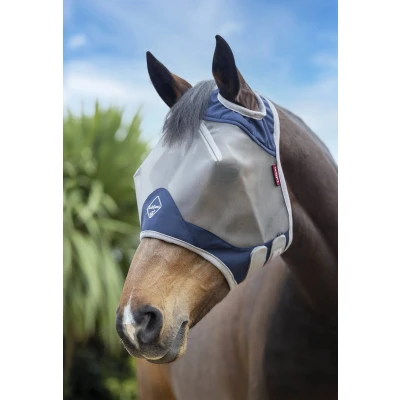Afbeelding van LeMieux Vliegenmasker Amour Shield Pro zonder Oren Navy L Full Agradi.be
