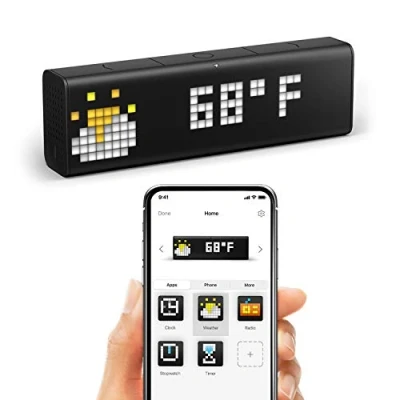 Image de Lametric, le réveil connecté intelligent