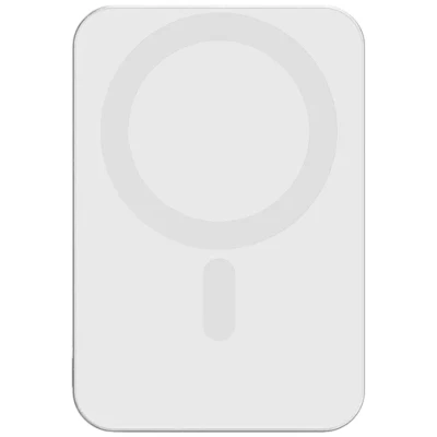 Image de LINQ Connects Magnétique Batterie Externe Sans Fil 5.000Mah Blanc