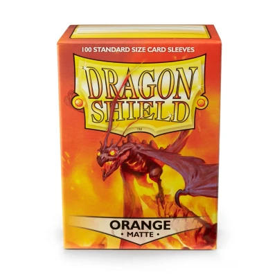 Afbeelding van Dragon Shield Sleeves Matte Orange (100 stuks)