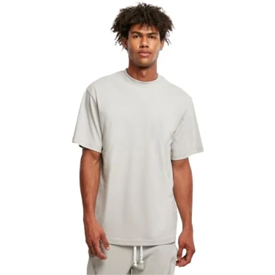 Image de Urban Classics T shirt basique en coton pour homme, col rond, disponible plus de 20 couleurs, uni, taille S à 6XL, Lightasphalte, XL