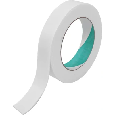 Afbeelding van 12 mm Dubbelzijdig PE foamtape Wit 50 Meter