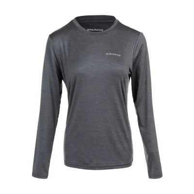 Afbeelding van Endurance Funktions Maje Melange Longsleeve, Dames, Maat: 40, 1001 black
