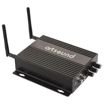 Afbeelding van Artsound Smart Hyde, Multiroom Versterker, 2x 50w, Wifi/bt, Zwart