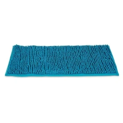 Afbeelding van Badkleed 40 x 60 cm Blauw Turkoois (12 Stuks)