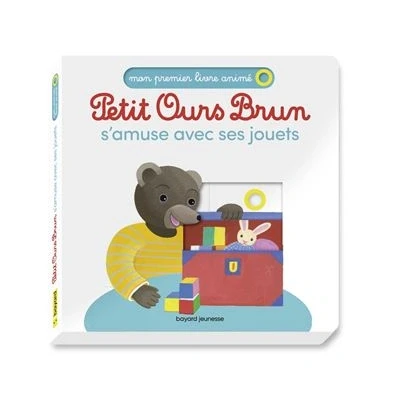 Image de Petit Ours Brun s&#039;amuse avec ses jouets Mon premier livre animé