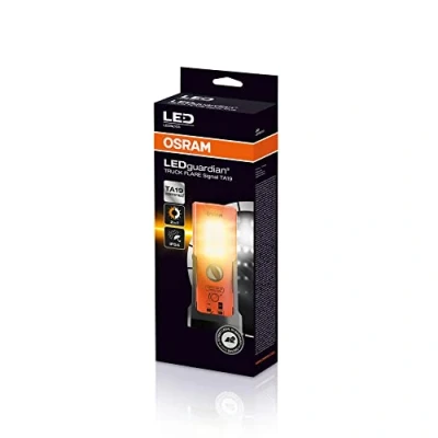 Image de OSRAM LEDguardian TRUCK FLARE Signal TA19, éclairage de secours à LED pour camions, bus, véhicules d&#039;un poids total ≥ 3,5t, LEDSL103, 1 lampe poche