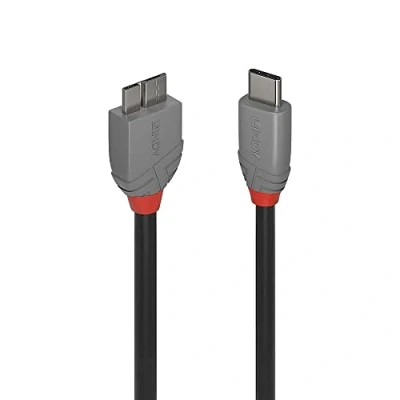 Afbeelding van Lindy 36621 USB kabel 3.2 Gen 1 (3.1 1) m C Micro B Zwart