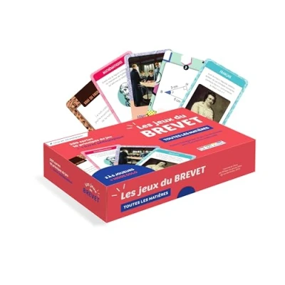 Afbeelding van LES JEUX DU BREVET TOUTES MATIERES (AVEC 200 CARTES)