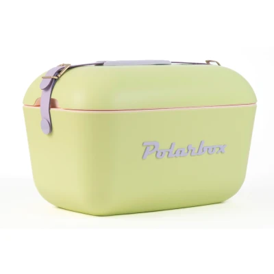 Afbeelding van Polarbox Koelbox met schouderband 12L 40x26x27cm Lime Lilac