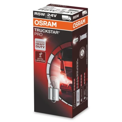 Afbeelding van OSRAM TRUCKSTAR PRO 5627TSP Autolampen 24V 5W R5W