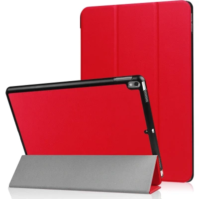 Afbeelding van iMoshion Tablet Hoes Geschikt voor iPad Pro 10.5 (2017) / Air (2019) Trifold Bookcase Rood
