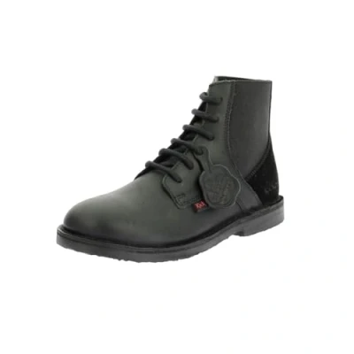 Afbeelding van Kickers LITI Veterboots, Dames, Maat: 38, Noir Leer