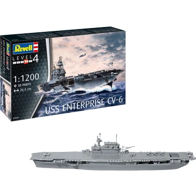 Afbeelding van Revell Model Set USS Enterprise CV 6