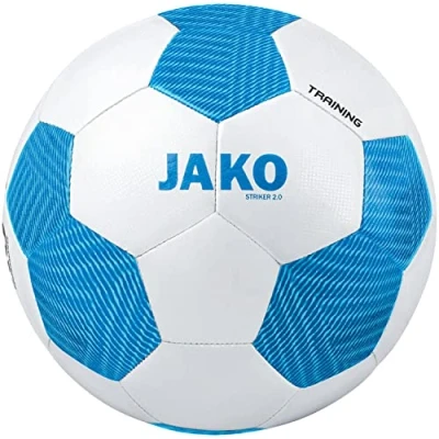 Afbeelding van JAKO Striker Voetbal, Maat: 5, Weiss blau
