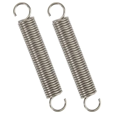 Afbeelding van GUNGY Trekveren 100 mm trekveer dubbele haak roestvrij staal draaddiameter 2 buitendiameter 16 schot 8,8 kg stuks