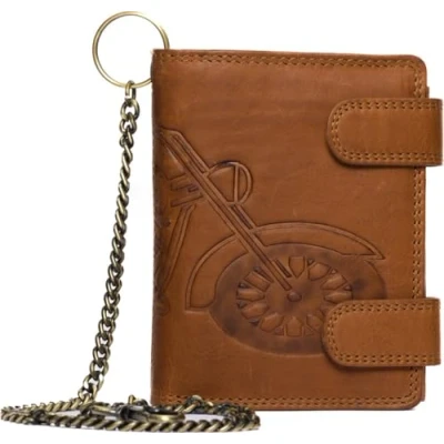 Afbeelding van Portemonnee heren jongens Motor Moter ketting met Portemonee mannen cadeautjes Vaderdag Cadeau voor man volwassen Kerstcadeau Kerst Outlet