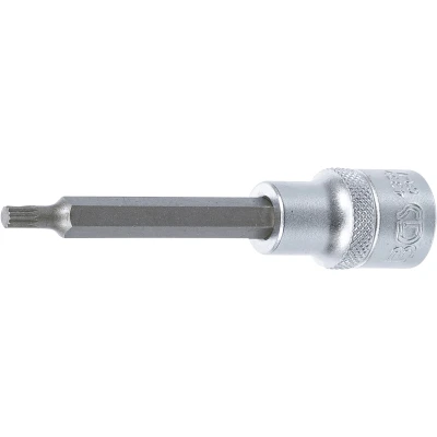 Afbeelding van BGS Dopsleutelbit lengte 100 mm 1/2&quot; veeltand (voor XZN) M5
